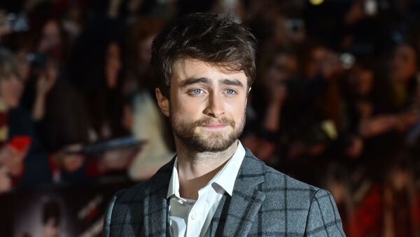 El actor británico Daniel Radcliffe - Sputnik Mundo