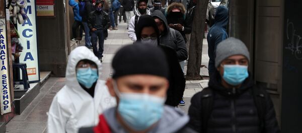 Situación en Santiago, Chile - Sputnik Mundo