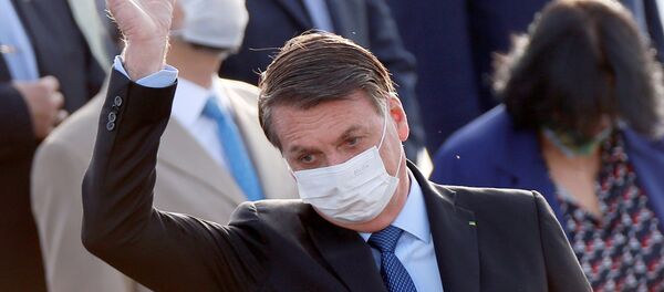 Jair Bolsonaro, presidente de Brasil - Sputnik Mundo