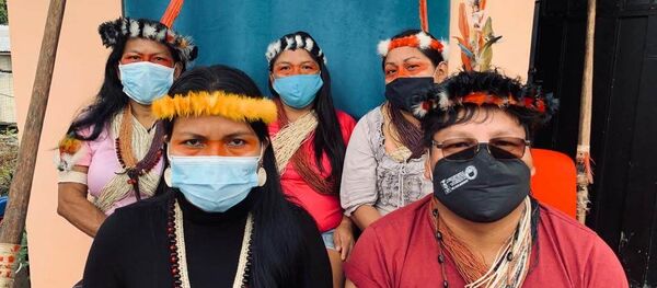  Indígenas amazónicos de la nacionalidad Waorani de Ecuador - Sputnik Mundo