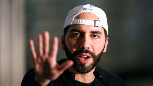 Nayib Bukele, presidente de El Salvador Nayib Bukele, presidente de El Salvador - Sputnik Mundo