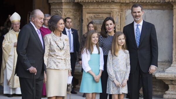 Familia real española - Sputnik Mundo