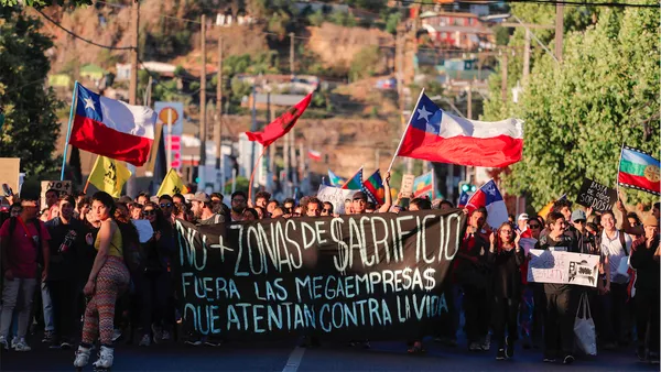 El peligro continúa: a un año del fallo de la justicia chilena por contaminación en Quintero y Puchuncaví El peligro continúa: a un año del fallo de la justicia chilena por contaminación en Quintero y Puchuncaví
