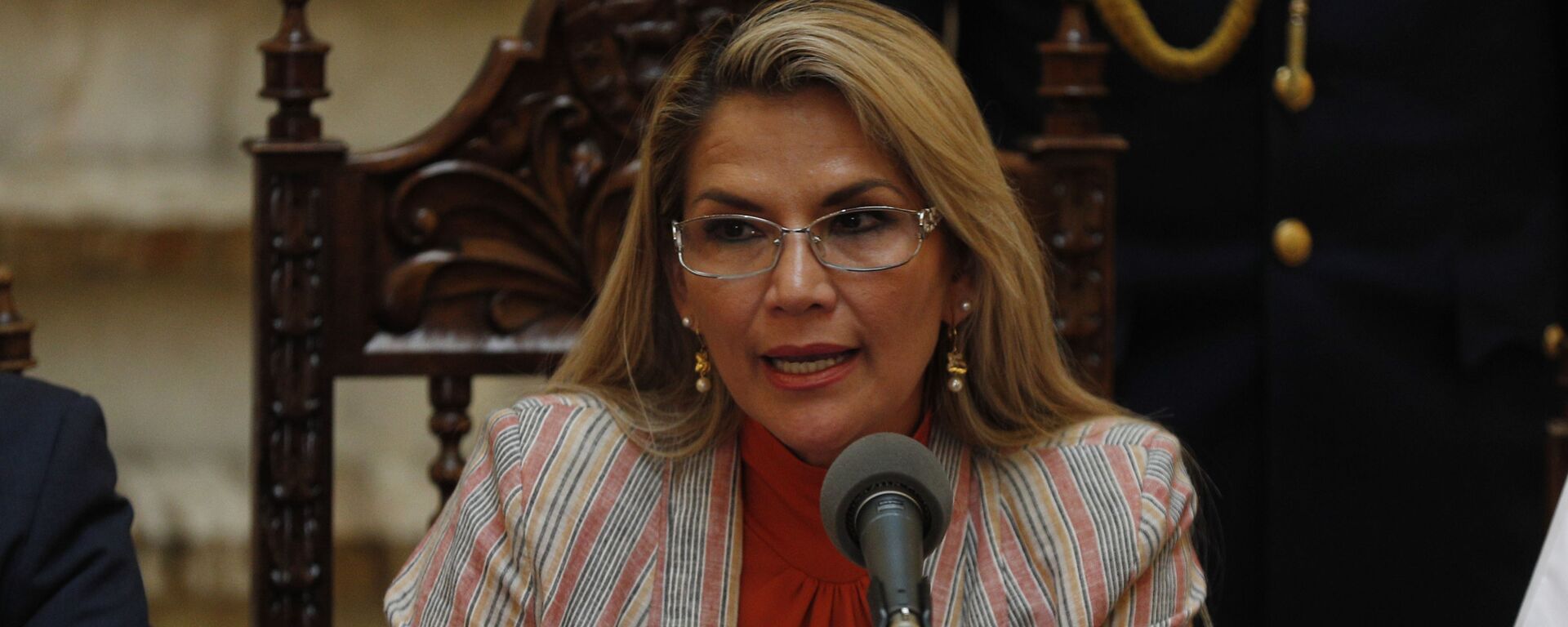 Jeanine Áñez, expresidenta de Bolivia - Sputnik Mundo, 1920, 16.12.2021