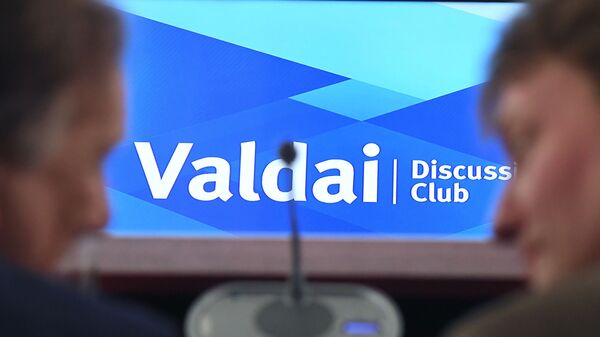 Una conferencia del club Valdái - Sputnik Mundo