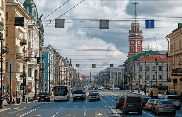 La avenida Nevski  - Sputnik Mundo