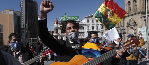 Protestas en Bolivia - Sputnik Mundo