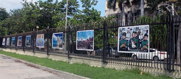 Exposición fotográfica organizada por la Embajada de Rusia en Cuba - Sputnik Mundo