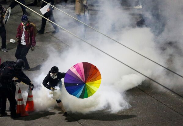 Protestas, caballos y Spiderman: las fotos más llamativas de la semana - Sputnik Mundo