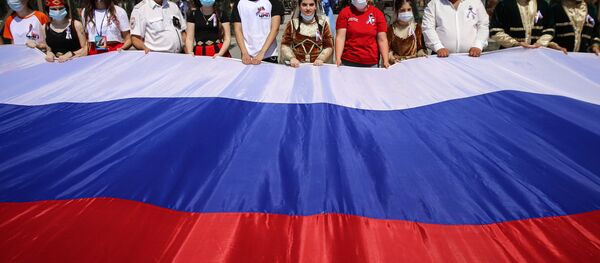 La bandera de Rusia La bandera de Rusia - Sputnik Mundo