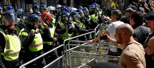 Las protestas antirracistas en Londres - Sputnik Mundo