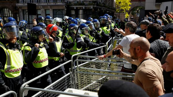 Las protestas antirracistas en Londres - Sputnik Mundo