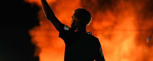 Protestas en Atlanta, EEUU - Sputnik Mundo