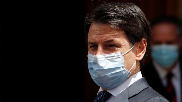 Giuseppe Conte, el primer ministro de Italia - Sputnik Mundo