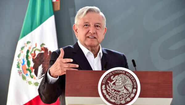 El presidente de México, Andrés Manuel López Obrador - Sputnik Mundo