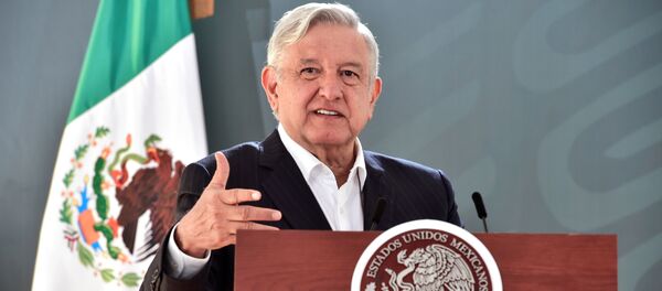 El presidente de México, Andrés Manuel López Obrador - Sputnik Mundo
