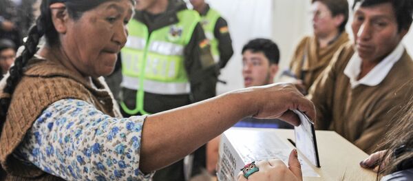 Elecciones presidenciales en Bolivia (archivo) - Sputnik Mundo