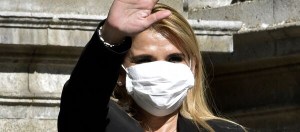 Jeanine Áñez, presidenta transitoria de Bolivia - Sputnik Mundo