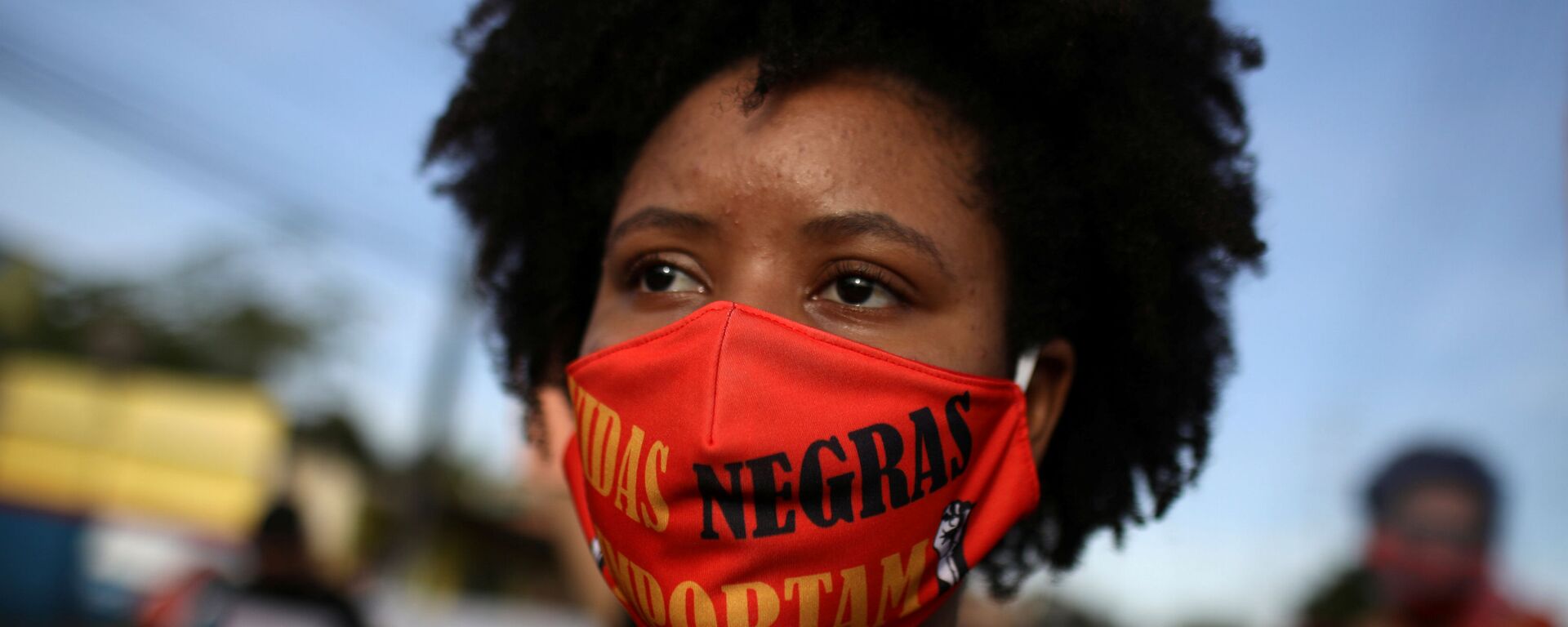 Protesta antirracista en Manaos, Brasil - Sputnik Mundo, 1920, 16.06.2020