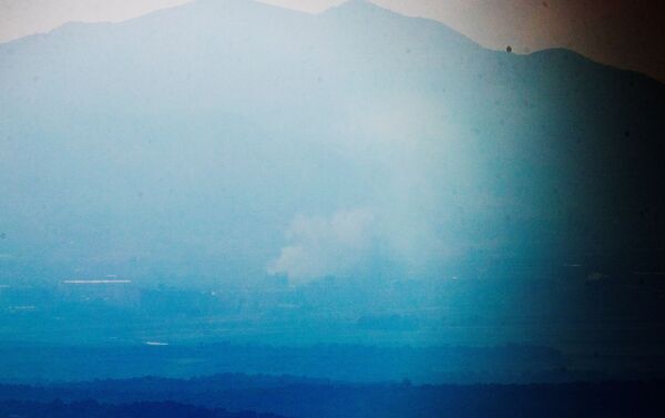 El momento de la explosión de la oficina de enlace conjunto entre Corea del Norte y Corea del Sur El momento de la explosión de la oficina de enlace conjunto entre Corea del Norte y Corea del Sur - Sputnik Mundo