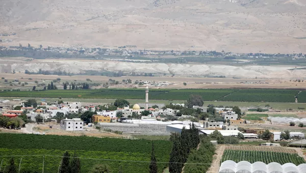 Un pueblo palestino en Cisjordania - Sputnik Mundo