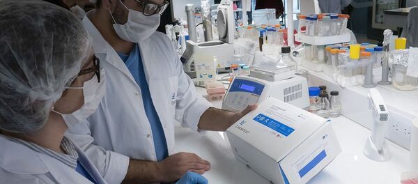 Test para diagnóstico de COVID-19 ELA-CHEMSTRIP Test para diagnóstico de COVID-19 ELA-CHEMSTRIP - Sputnik Mundo