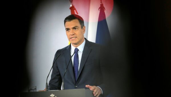 Pedro Sánchez, presidente del Gobierno español - Sputnik Mundo