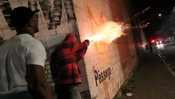 Protestas en Brasil Protestas en Brasil - Sputnik Mundo