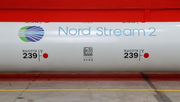 Una tubería del Nord Stream 2 - Sputnik Mundo