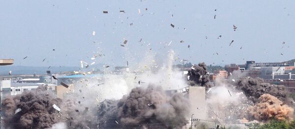 Explosión de la oficina de enlace intercoreano en Corea del Norte - Sputnik Mundo