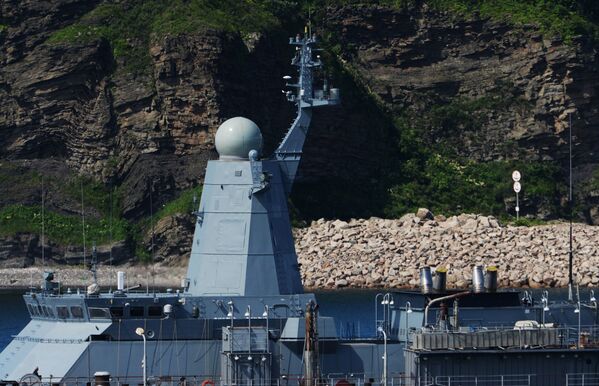 La novedosa corbeta rusa llega a Vladivostok para las pruebas finales - Sputnik Mundo