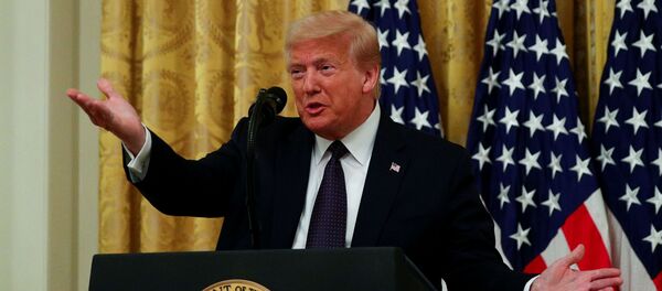 El presidente de EEUU, Donald Trump - Sputnik Mundo