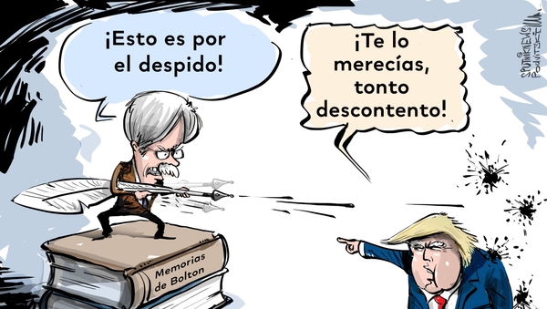Trump reacciona a las revelaciones de Bolton - Sputnik Mundo