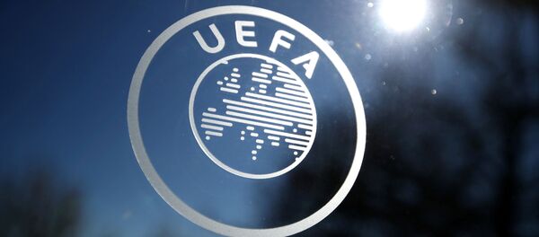 Logo de la UEFA Logo de la UEFA - Sputnik Mundo