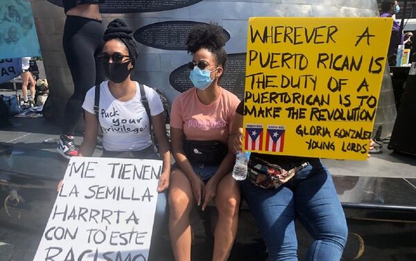 Movilización de latinos y afrodescendientes en Nueva York este domingo 14 de junio Movilización de latinos y afrodescendientes en Nueva York este domingo 14 de junio - Sputnik Mundo