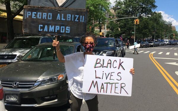 Movilización de latinos y afrodescendientes en Nueva York este domingo 14 de junio Movilización de latinos y afrodescendientes en Nueva York este domingo 14 de junio - Sputnik Mundo