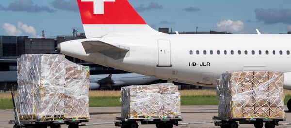 Ayuda humanitaria para Venezuela en Suiza Ayuda humanitaria para Venezuela en Suiza - Sputnik Mundo