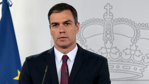 Pedro Sánchez, presidente del Gobierno de España - Sputnik Mundo