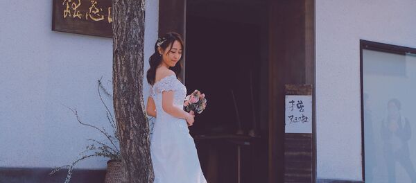 Una novia en Japón (imagen referencial) - Sputnik Mundo