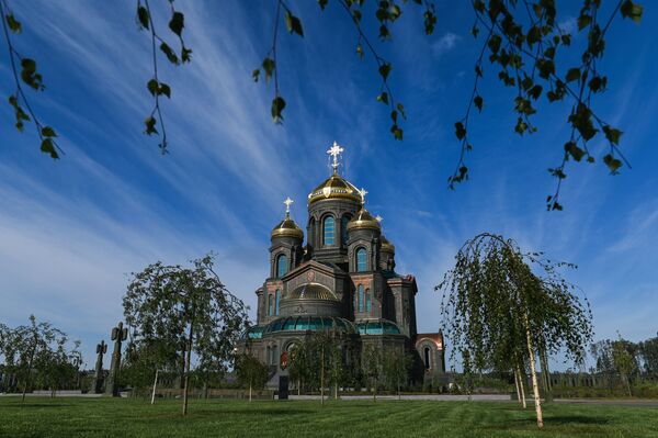 Putin visita la iglesia principal de las Fuerzas Armadas de Rusia | Vídeo Putin visita la iglesia principal de las Fuerzas Armadas de Rusia | Vídeo - Sputnik Mundo