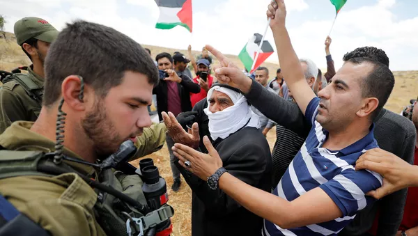 Protestas contra la anexión de Cisjordania