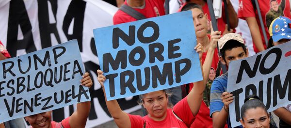 Protesta contra Trump - Sputnik Mundo