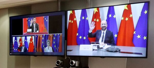 Cumbre virtual entre la UE y China - Sputnik Mundo