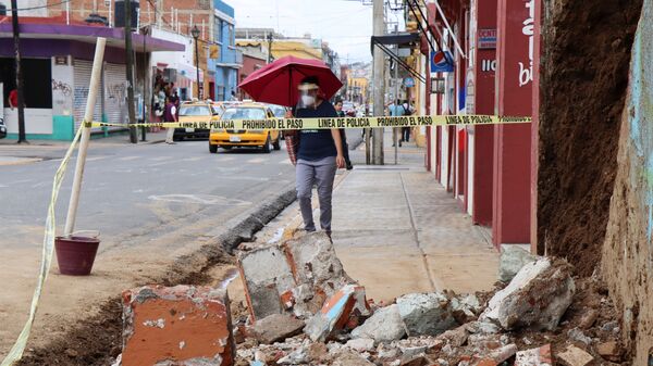 Terremoto en Oaxaca, México - Sputnik Mundo