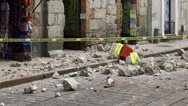 Terremoto en Oaxaca, México - Sputnik Mundo