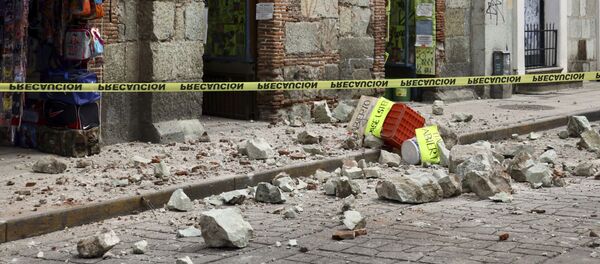 Terremoto en Oaxaca, México - Sputnik Mundo