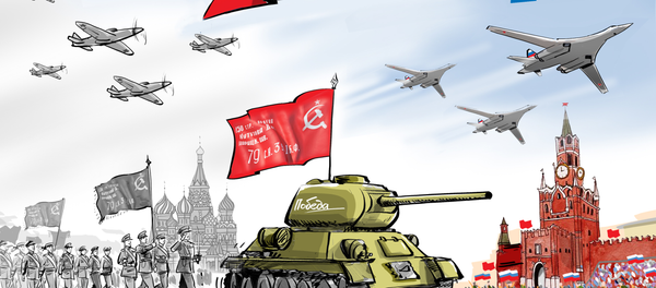 Miles de militares y cientos de armas: Rusia celebra el Desfile de la Victoria - Sputnik Mundo