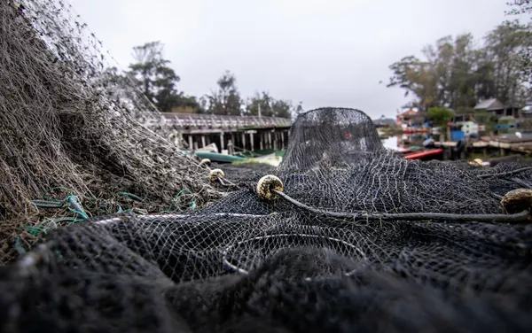 Redes que utilizan los pescadores de Barra de Valizas, Rocha, Uruguay - Sputnik Mundo