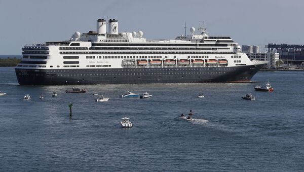 El crucero Zaandam - Sputnik Mundo