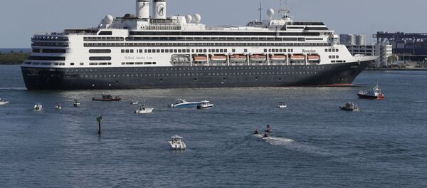 El crucero Zaandam El crucero Zaandam - Sputnik Mundo